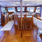 Simpson 12 meter junk rigged