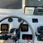 Glacier bay isle runner blue hull 2670