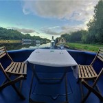 Wide beam narrowboat 65 x 12 hanbury monarch