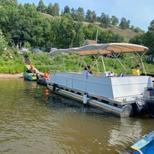 Катер алюминиевый понтон Турист Р-720