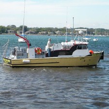 1999 27 hike built aluminum patrol boat w/ trailer