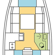 Dufour 360 GL - 3 cab.