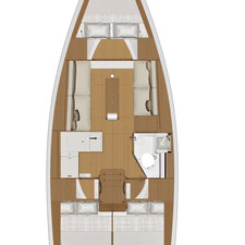 Dufour 360 GL - 3 cab.