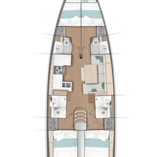Sun Odyssey 490 - 4 + 1 cab.