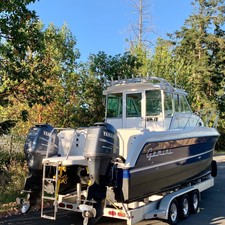 Glacier bay isle runner blue hull 2670