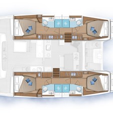 Lagoon 46 - 4 + 2 cab.