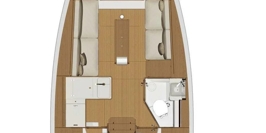 Dufour 360 GL - 3 cab.