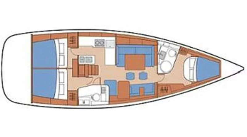Oceanis 46 (3Cab)